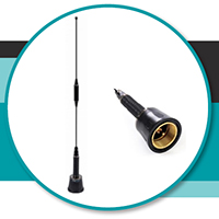 Image of Pulse Electronics’, a YAGEO Company, NMO Series Tri-Band Superflex Antenna