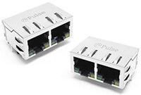 Abbildung: Ethernet-Verbindungsmodule der Serie JXR8 von Pulse Electronics, a YAGEO Company