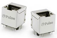 Pulse Electronics, a YAGEO Company 的 JXD2-0ZxxNL 系列顶部接入 PULSEJACKS™ 图片