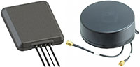 Image of Pulse Electronics', a YAGEO Company , Jaguar and Disc Multi-Band Vehicular Antennas