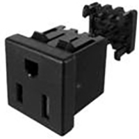 Image of Qualtek Electronics Corporation's NEMA 5-15R Tamper Resistant Power Outlet