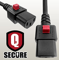 Secure Lock Power Cable Q-Secure Locking Power Cords - Qualtek | DigiKey