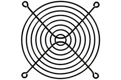 Image of Qualtek's Wire Form Black Finger Guards