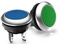 Image of RAFI’s LUMOTAST 16 Series Compact Pushbutton Switches