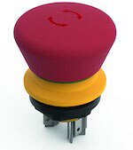Image of RAFI's Lumotast 16 mm E-Stop Safety Switches