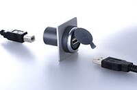 RAFI 的 RAFIX 22+ FS 饋通型 USB 圖片