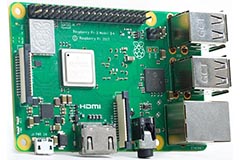 Image of Raspberry Pi's 3 Model B+