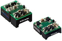 RECOM Power R1DX 和 R1DC 指甲大小 DC/DC 转换器图