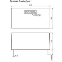 RECOM Power 的 RAC10-K/277 AC/DC 转换器系列图纸