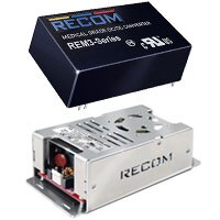 RECOM Power 的医疗级 AC/DC 和 DC/DC 转换器