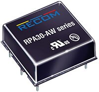 Image of RECOM Power's RPA30-AW Series DC/DC Converters