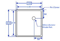 Image of Renesas’s HS400x/HS410x Relative Humidity and Temperature Sensors Block Diagram