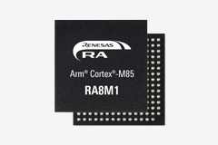 Image of Renesas' RA8M1 Arm® Cortex®-M85