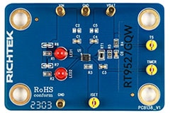 Image of Richtek EVB_RT9527GQW Power Management Evaluation Board 