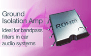 image of Rohm's Audio IC - Ground Isolation Amplifier
