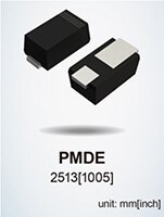 ROHM 的小型 PMDE 封裝二極體圖片