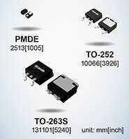 ROHM RBR 和 RBQ 系列肖特基能障二極體的圖片