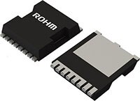Image of ROHM Semiconductor SiC MOSFET in a TO-Leadless (TOLL) Package