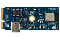 B-WBA5M-WPAN Bluetooth® LE 5.4 Connectivity Expansion Board - STMicroelectronics