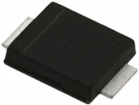 Image of STMicroelectronics' SMB6FxxA 600 W TVS in an SMB Flat Package