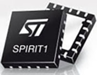 STMicroelectronics' SPIRIT1 Transceiver Image of STMicroelectronics' SPIRIT1 Transceiver