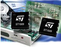 Image of STMicroelectronics' ST1S09 and ST1S30 DC/DC Power Converters