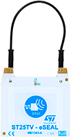 Image of STMicroelectronics' ST25TV-eSEAL Discovery board for the ST25TV02K
