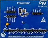 STMicroelectronics 基于 ST1PS02AQTR 降压转换器的 STEVAL-1PS02A 评估板的图片