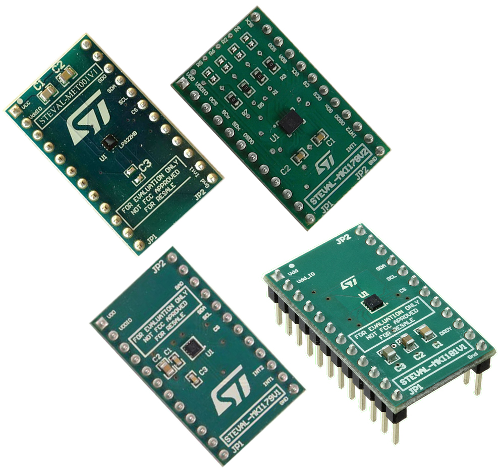 System Sensor Sample Kit STEVAL-MKIT01V1 MEMS Sensor Sample Kit - STMicro | DigiKey
