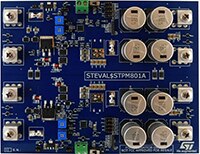 Image of STMicroelectronics STEVAL-STPM801 Evaluation Board for High-Voltage Hot Swap