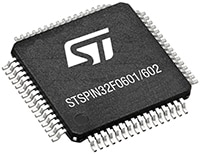 STMicroelectronics' STSPIN32F060x 600V Three-Phase Controller with MCU Image of STMicroelectronics' STSPIN32F060x 600V Three-Phase Controller with MCU