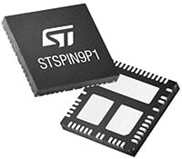 Image of STMicroelectronics STSPIN9P Series High-Current Motor Drives