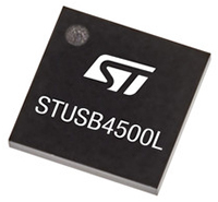 Image of STMicroelectronics STUSB4500L Standalone USB Type-C Port Controller