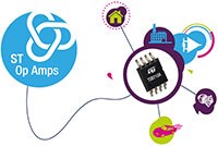 STMicroelectronics 的 TSB712A 36 V 精密軌對軌輸入／輸出，6 MHz 雙通道運算放大器圖片
