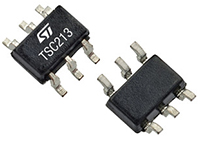 Image of STMicroelectronics TSC213ICT Zero-Drift Current Sense Amplifiers