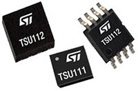 STMicroelectronics 的 TSU111/TSU112 Nanopower 高準確度 CMOS 運算放大器影像