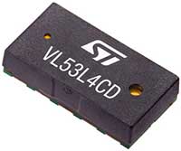 STMicroelectronics VL53L4ED 飞行时间近距离传感器的图片