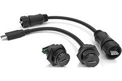 Image of Samtec Inc. BCUBPCUBRU Series AccliMate™ IP67 Sealed USB Cables