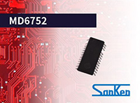 Image of Sanken's MD6752 Fully Digital-Controlled Power Supply IC
