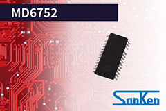 Image of Sanken's MD6752 Fully Digital-Controlled Power Supply IC