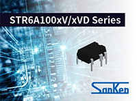 Image of Sanken's STR6A100xV/xVD Series Power ICs for PWM Off-Line Switching Power Supplies