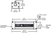 Image of Schneider’s Square D™ Type POESE SPD - dimensions