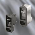 Schurter 的電源輸入模組搭配斷路器圖片