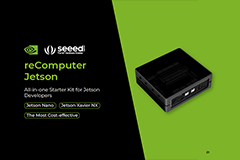 Image of Seeed Studio's reComputer series for Jetson build with NVIDIA®️ Jetson platforms