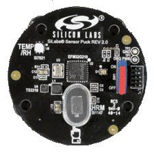 环境和生物识别开发演示平台 Sensor Puck 图像