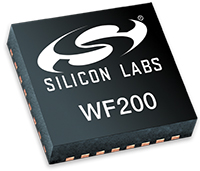 Image of Silicon Labs' WF200 Wi-Fi Transceiver IC