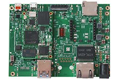 Image of SolidRun's RZ/G2LC HummingBoard SBC