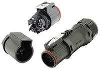 Image of Souriau's UTL Series 5 Position Connectors