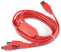 Image of SparkFun's Cerberus USB Cable