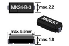Image of Standex Electronics' MK24 Reed Sensors